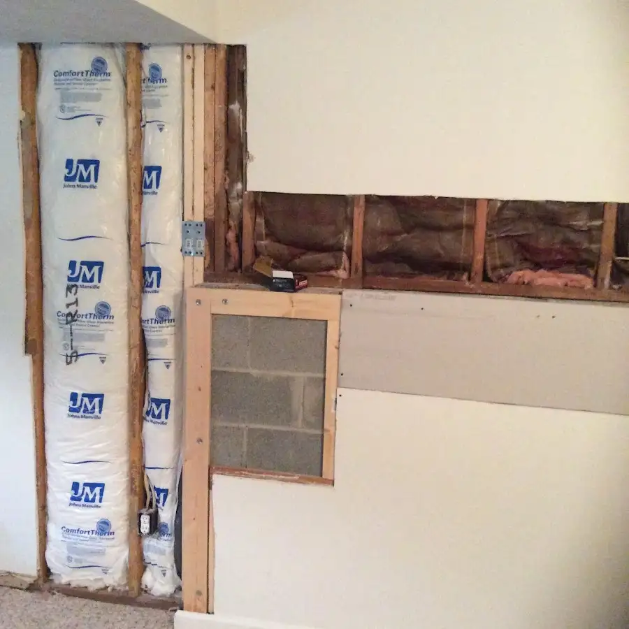 Wall insulation replacement during Contents Cleaning & Restoration in Earlimart